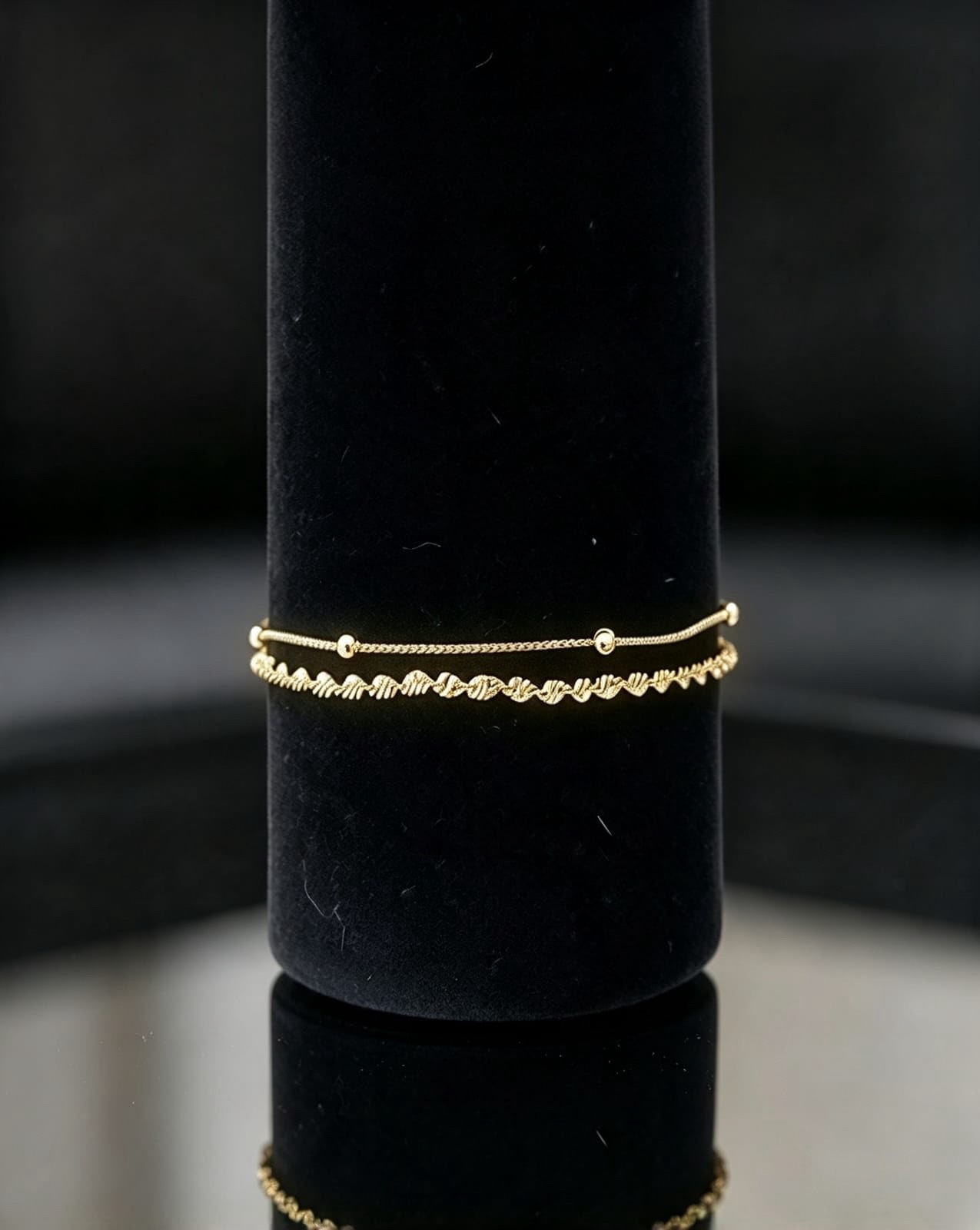 Pulseira Dupla Mino Bolinhas