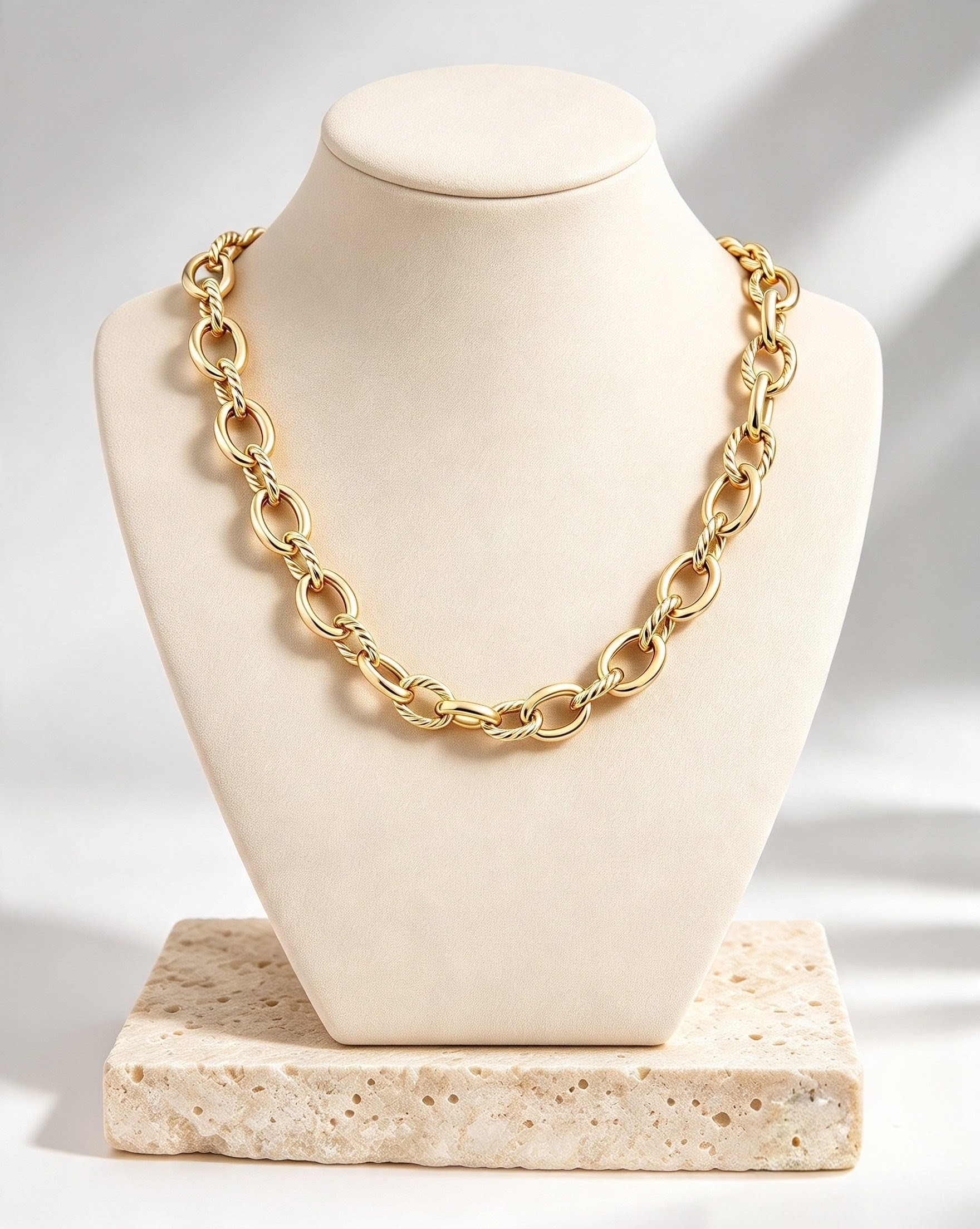 Choker Elo Dourado